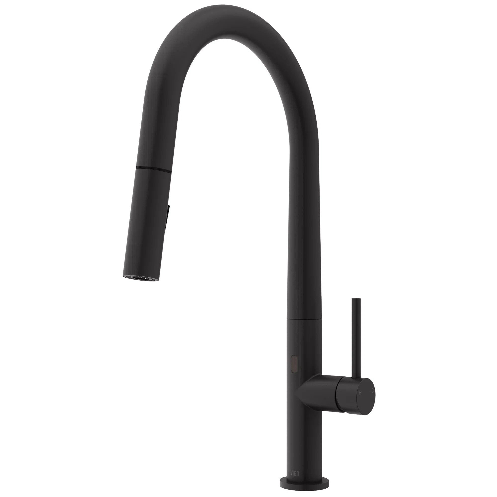Greenwich 18" H 1-handle Pull-Down 2-Function Sprayer Touchless Kitchen Faucet | AllModern