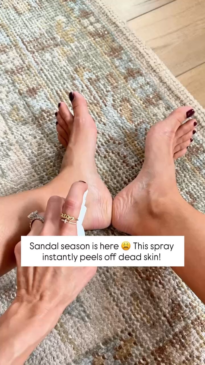 12 little things making my life better right now! Use this foot spray if you have existing dry and cracked feet. Spray on heels and run the skin off. Follow up with my glycolic stick at night to keep them smooth!

#LTKmorningroutine #LTKgrwm #LTKselfcare