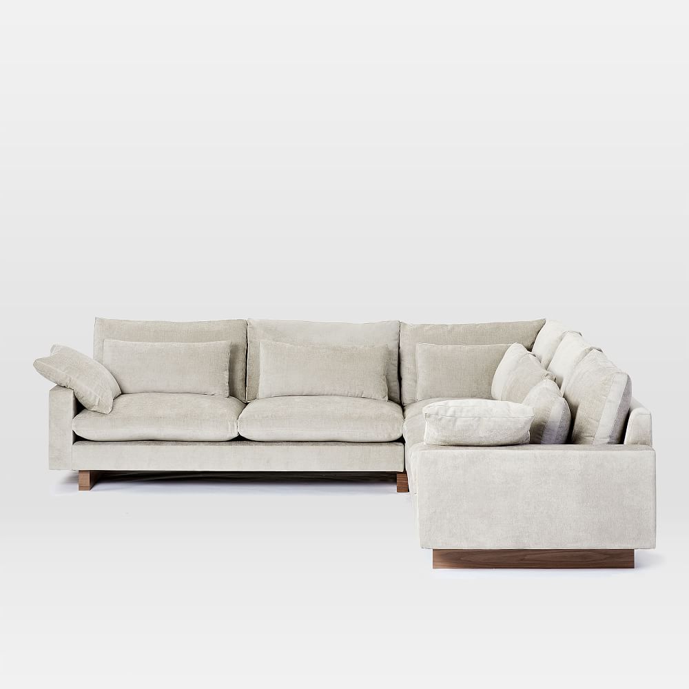 Harmony 3-Piece L-Shaped Sectional | West Elm (US)