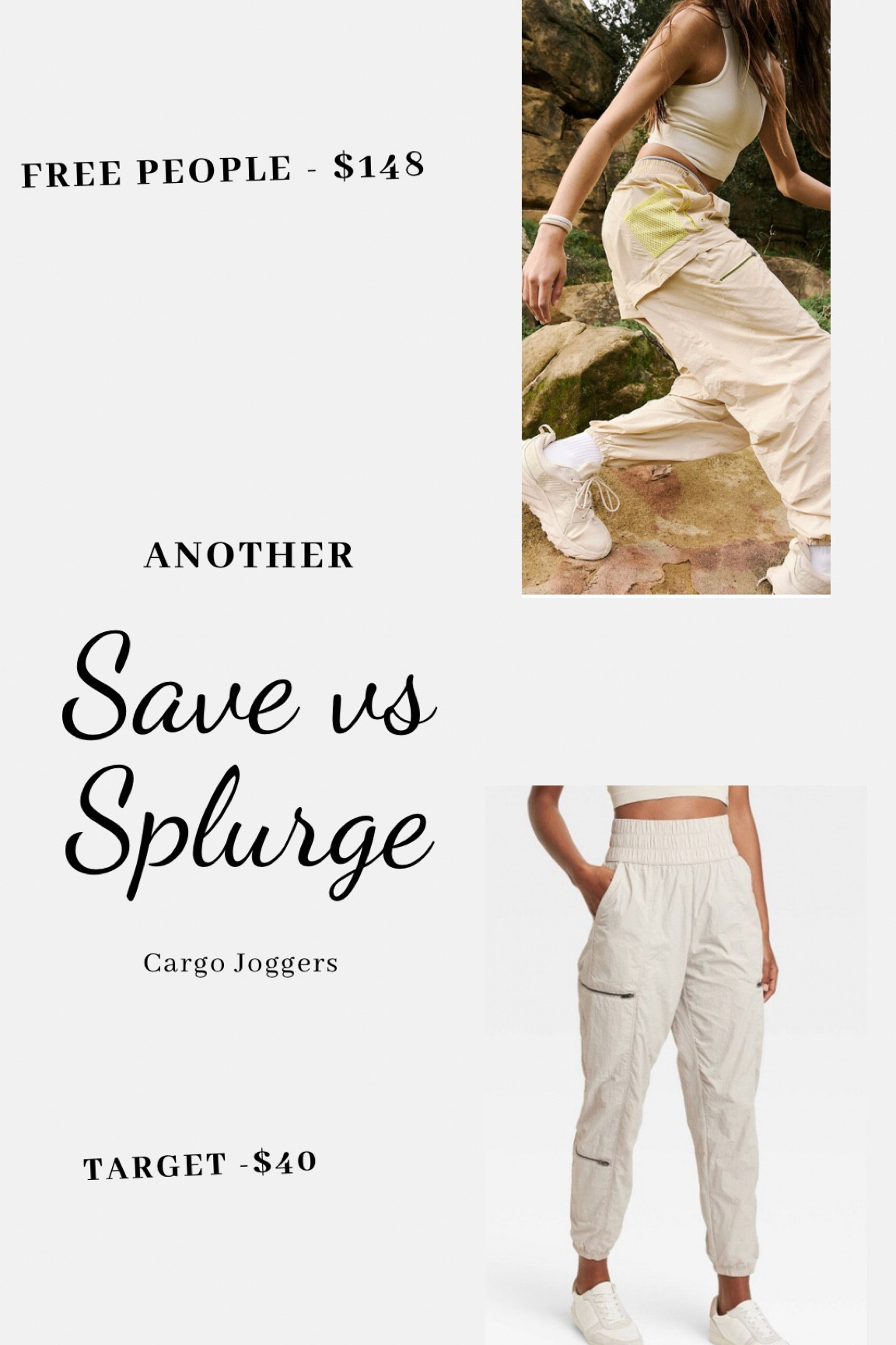 Free people joggers look for less at target

#LTKfindsunder50 #LTKstyletip #LTKmidsize