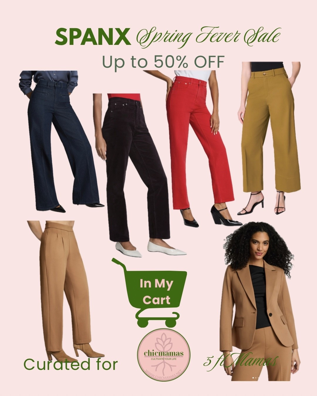 Petite Power Moves: The CEO Edit 💼✨

Who says you can't have a big presence in a 5ft frame? I've curated the ultimate "Boss Lady" staples from the Spanx Spring Fever Sale-up to 50% OFF!
From the perfect wide-leg denim that doesn't swallow you whole to the blazer that actually hits at the right spot, these are my top picks for a smart-casual office vibe. High-waisted, high-quality, and high-impact.
Tap to shop the curated petite edit! #BossLadyStyle #PetiteProfessional #SpanxSale #SmartCasual #5ftMamas

#LTKOver40 #LTKPetite #LTKSaleAlert