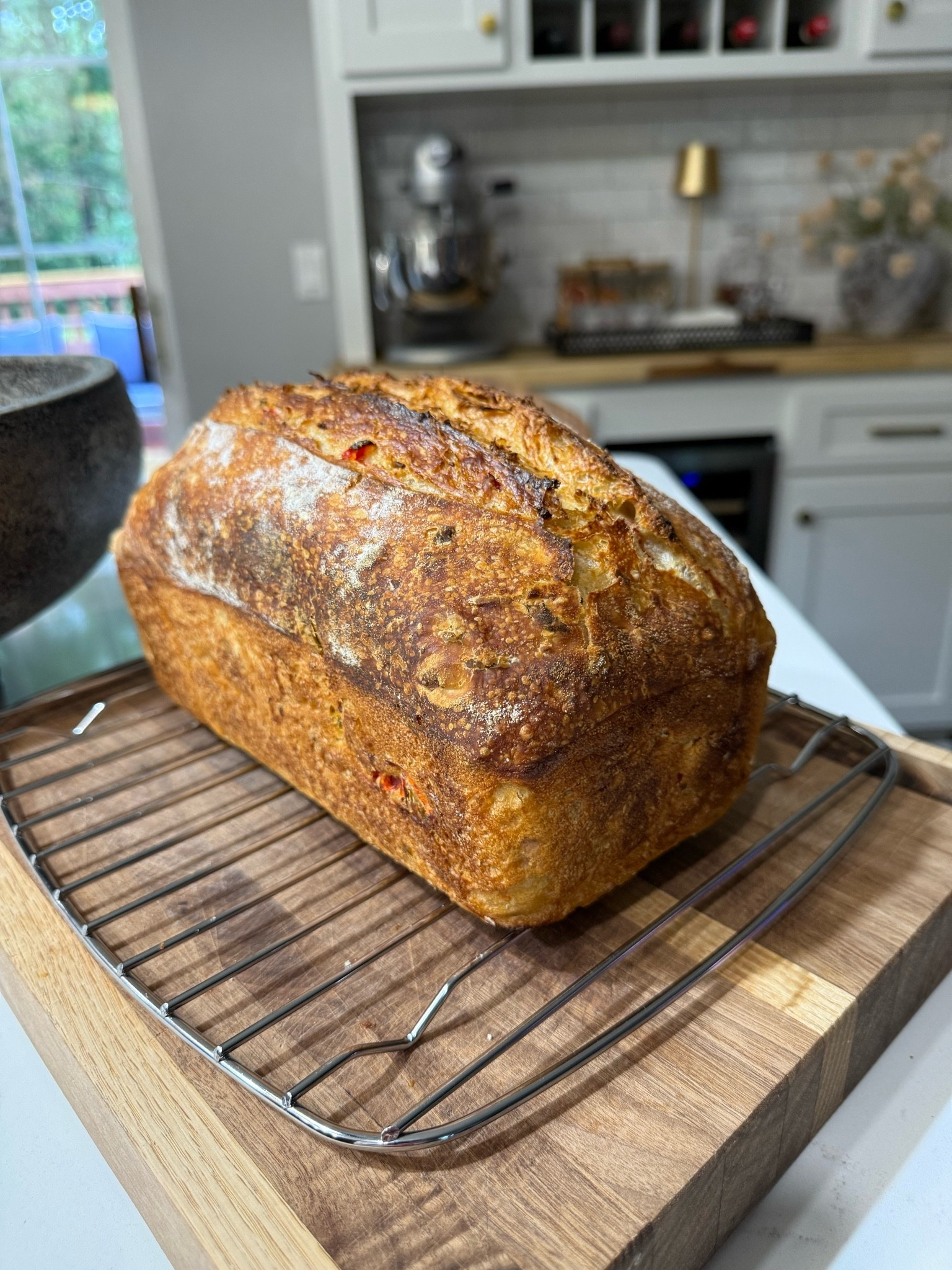 My highest hydration sourdough so far. This one is 76% hydration full of inclusions.  It turned out beautifully!

#LTKdayinmylife #LTKvlog #LTKfoodie