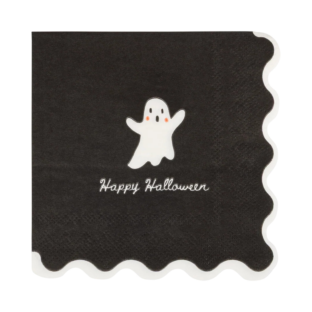 Booquette Ghost Cocktail Napkin | My Mind's Eye