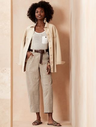 The Petite Barrel Pant | Banana Republic (US)