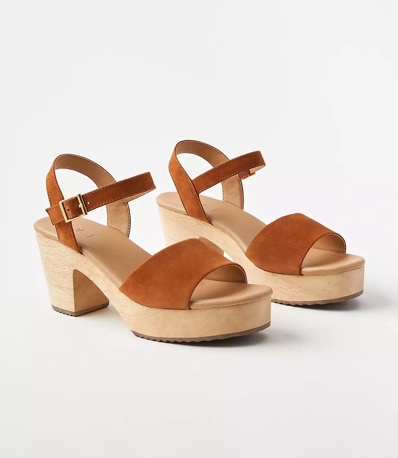 Leather Clog Sandals | LOFT