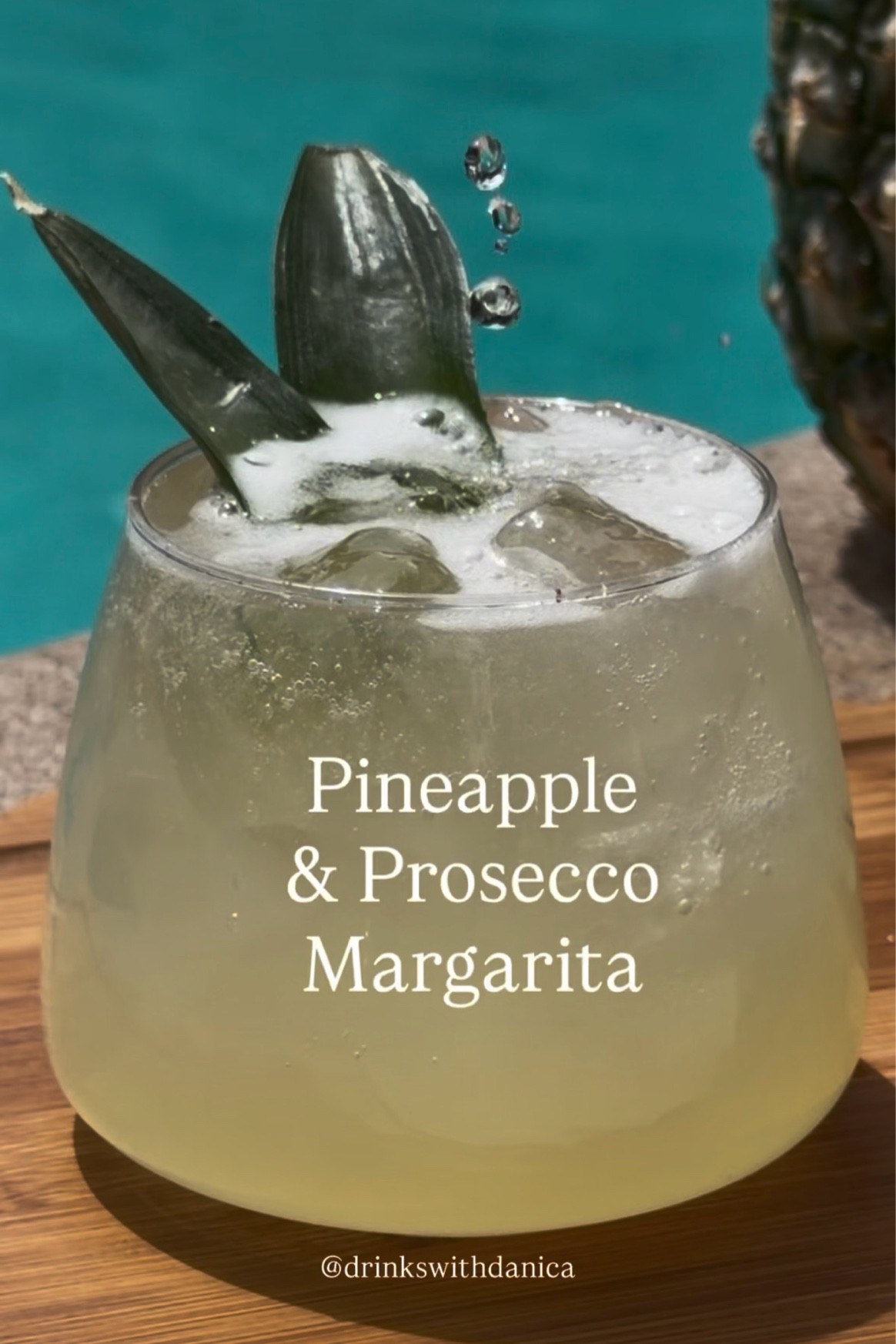 Pineapple & Prosecco Margarita

Follow me on Instagram and TikTok @drinkswithdanica for this recipe and more 