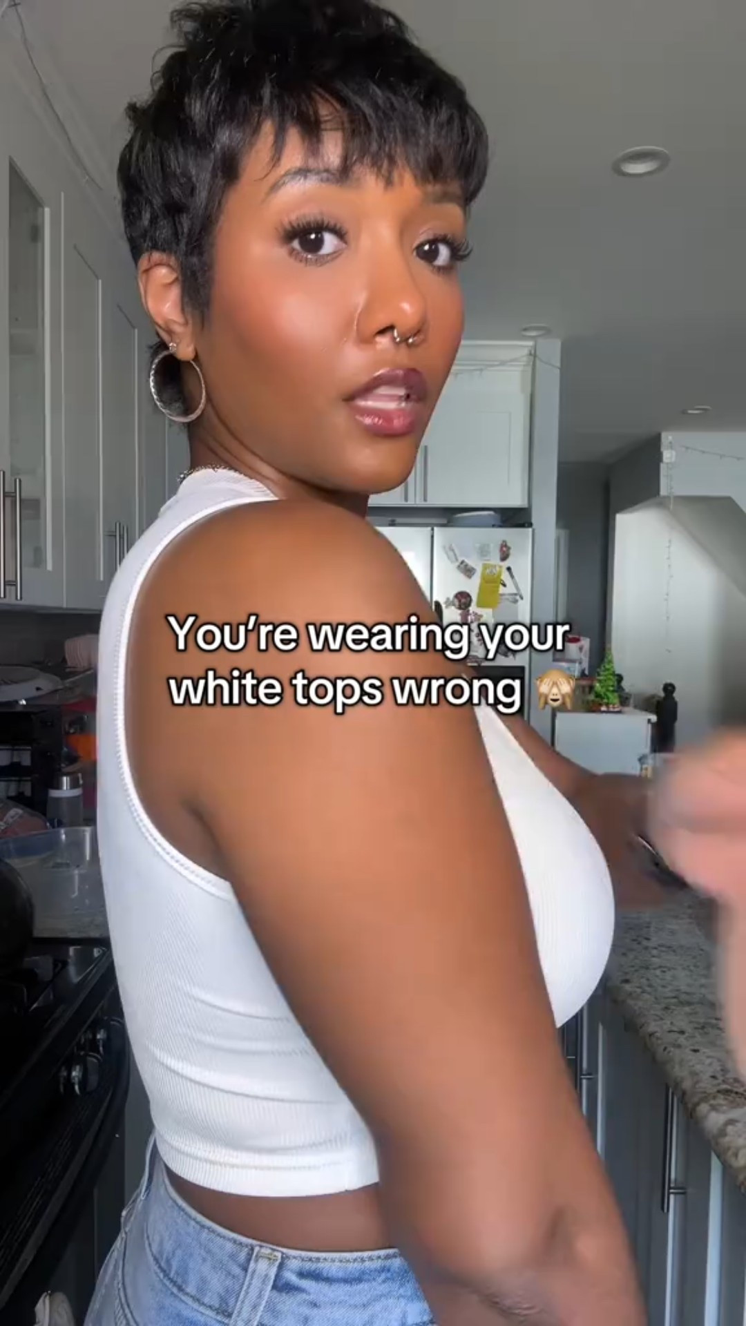 I wear these sticky cakes all the time! Literally a lifesaver for thin tops like this especially in the summer 🥲

#LTKootd #LTKdayinmylife #LTKgrwm