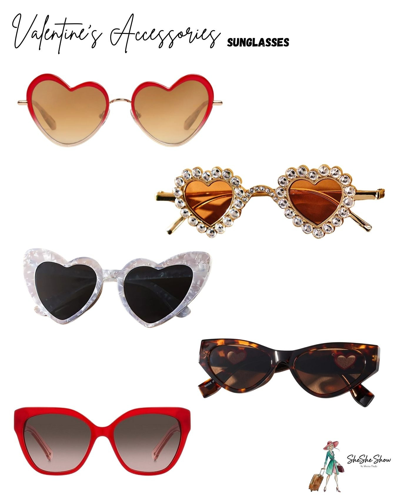  The cutest heart shaped sunglasses to wear now and all year. Also red sunnnies

 

#LTKValentine #LTKActive #LTKOver40