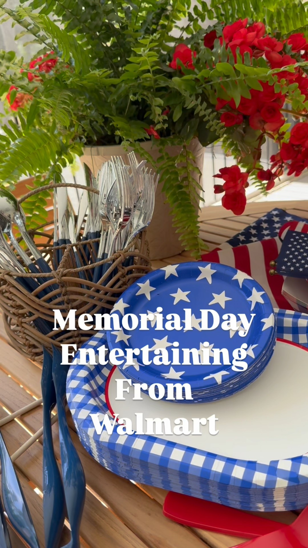 I’m hosting for Memorial Day, and I want things to feel festive—but also easy. I picked up the cutest patriotic paper plates, napkins, and cups from Walmart, and they instantly add a fun red, white, and blue touch to the table. 🇺🇸

#LTKSeasonal #LTKHome #LTKFindsUnder50