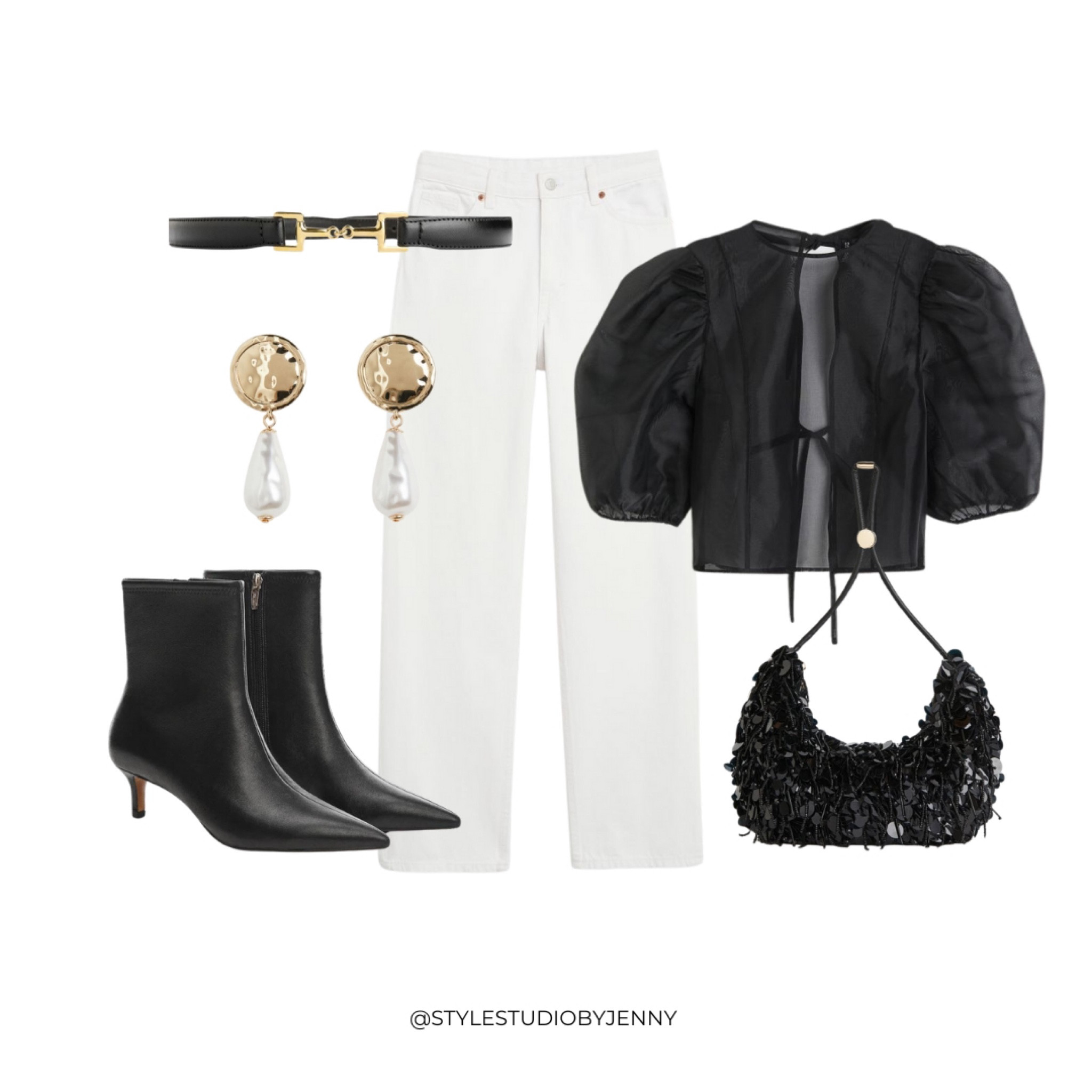 Party outfit with white jeans 🤍 

LTKFestiveSaleUK #LTKstyletip #LTKeurope