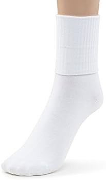 Silky Toes Women's Turn Cuff Bamboo Crew Socks Triple Roll Dress Socks 3 or 6 Pk | Amazon (US)