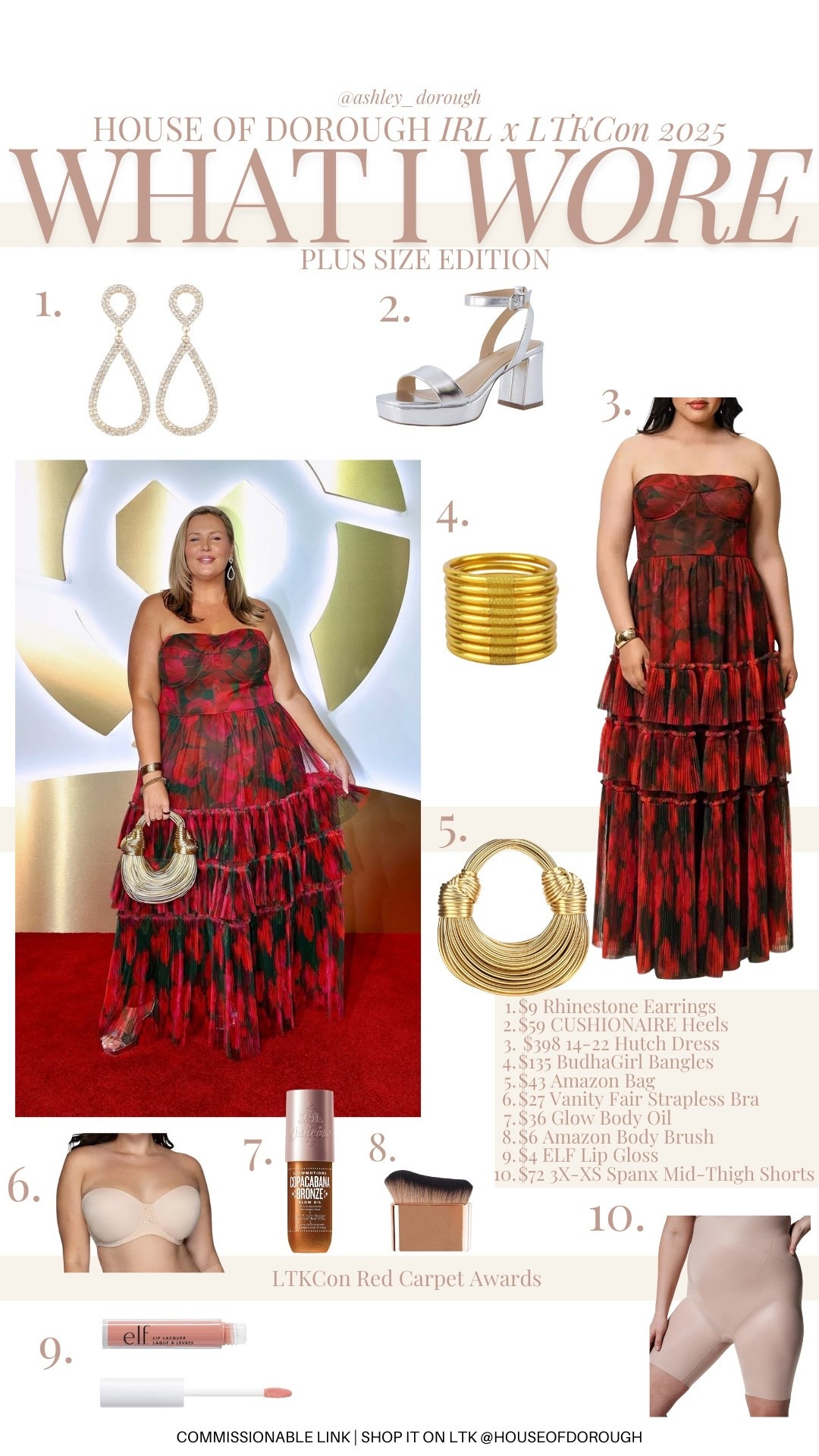 What I wore for LTKCon Awards! I’m wearing a 2X in the dress, this brand does run a little generous!

Plus size fashion, event dresses, formal dress, belly friendly dress, wedding guest dress, ltkcon, midsize fashion 

#LTKPlusSize #LTKMidsize #LTKParties