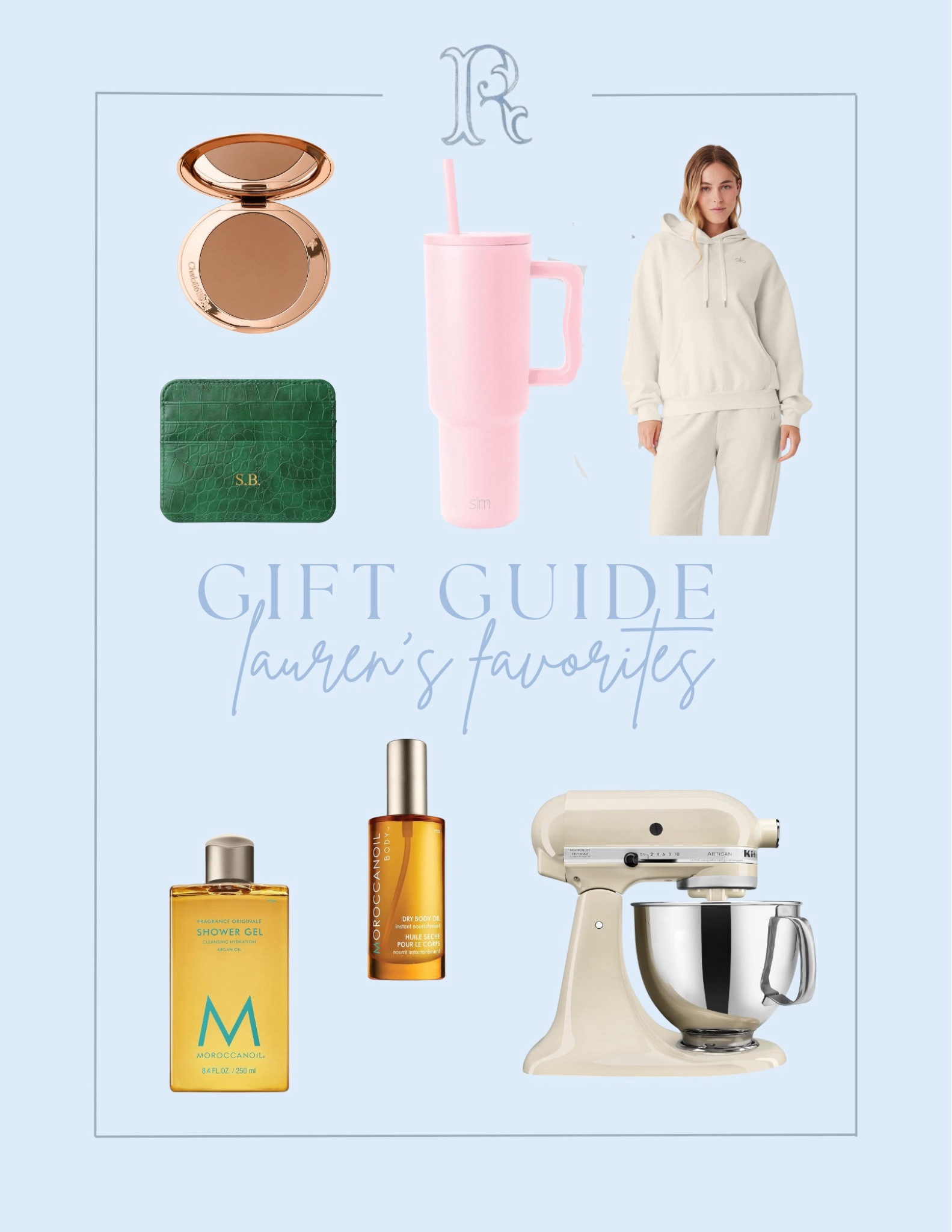 Lauren’s Favorite Gift Guide 

Mixer | simply modern | makeup gifts | sweat set | gift ideas | gifts for her | gifts for friends | gift guide | Amazon gifts | 

#LTKHoliday #LTKSeasonal #LTKGiftGuide