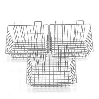 Slatwall Metal Basket (3-Pack) | The Home Depot