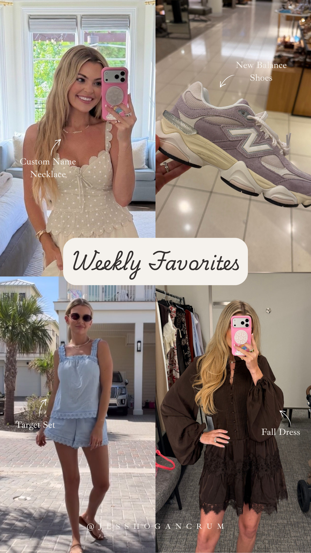 things y'all are loving this week! 

custom name necklace, target set, target fashion, nordstrom sale, fall outfits, N sale, new balance, Jess Crum

#LTKootd #LTKSeasonal #LTKSaleAlert