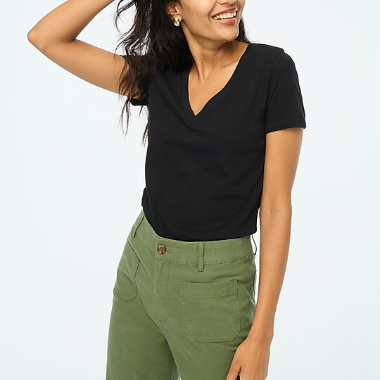Vintage cotton V-neck tee | J.Crew Factory