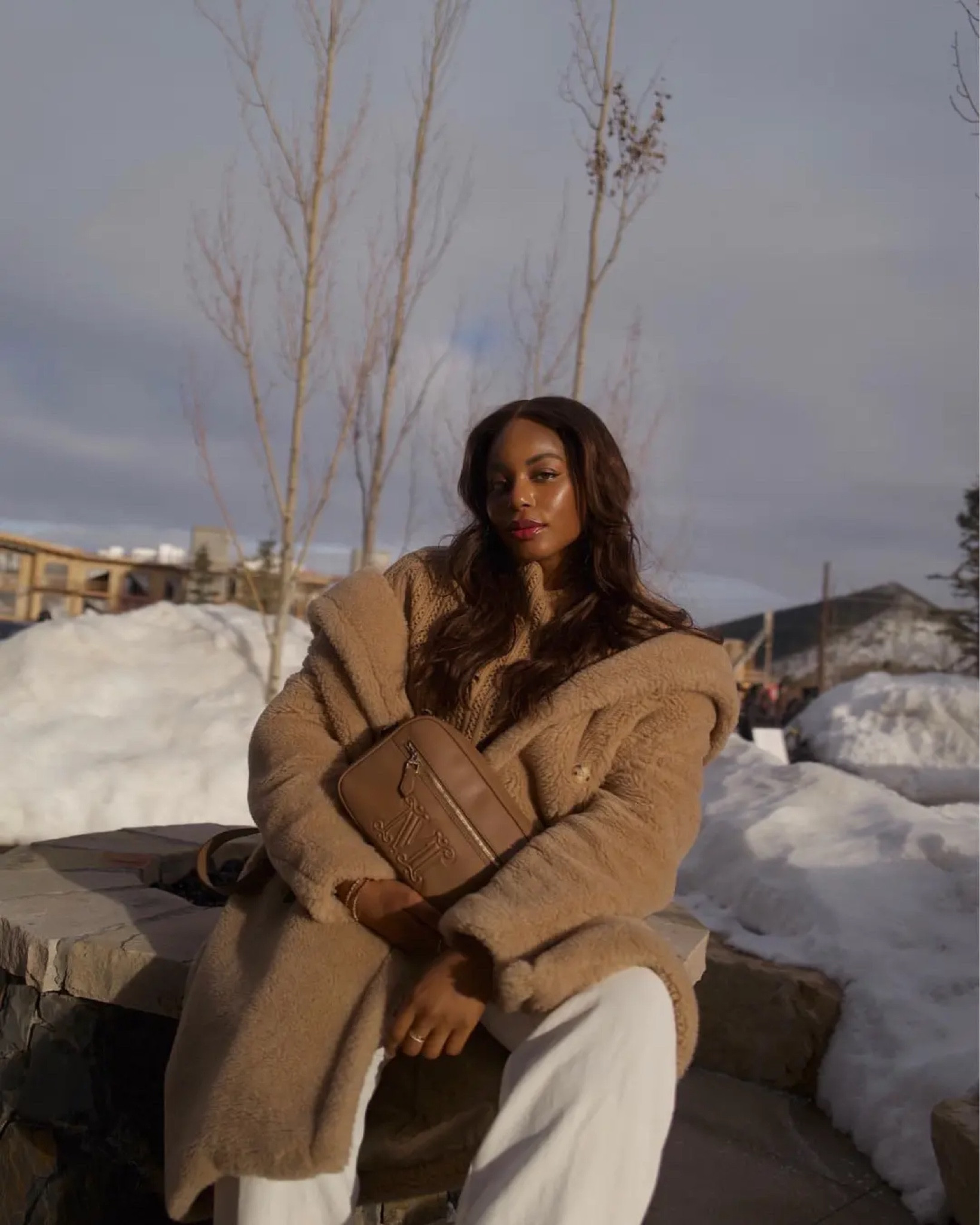 Cozy in my winter outfit 🤍 obsessed with this warm and neutral snow outfit idea! Wearing the luxe max Mara teddy coat along with white jeans, white boots, and cozy sweater. Linking similar pieces to this winter outfit below … For more links to nthe love knot slouchy bag, statement belts, apres ski outfit, cape coat, winter capsule wardrobe, alo softsculpt, valentines day outfit, hooded scarves, vacation outfits beach, date night outfits, follow me on LTK! ✨


#LTKTravel #LTKgrwm #LTKootd