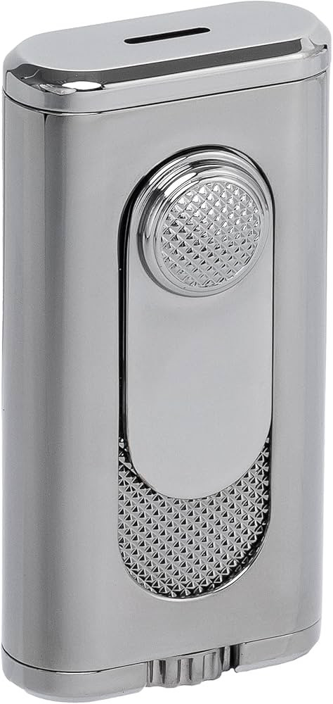 Xikar Verano Flat Flame Cigar Lighter, Attractive Gift Box, Elegant Metal Construction, Gunmetal | Amazon (US)