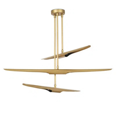 Concorde Chandelier (Natural Brass) | Wayfair North America