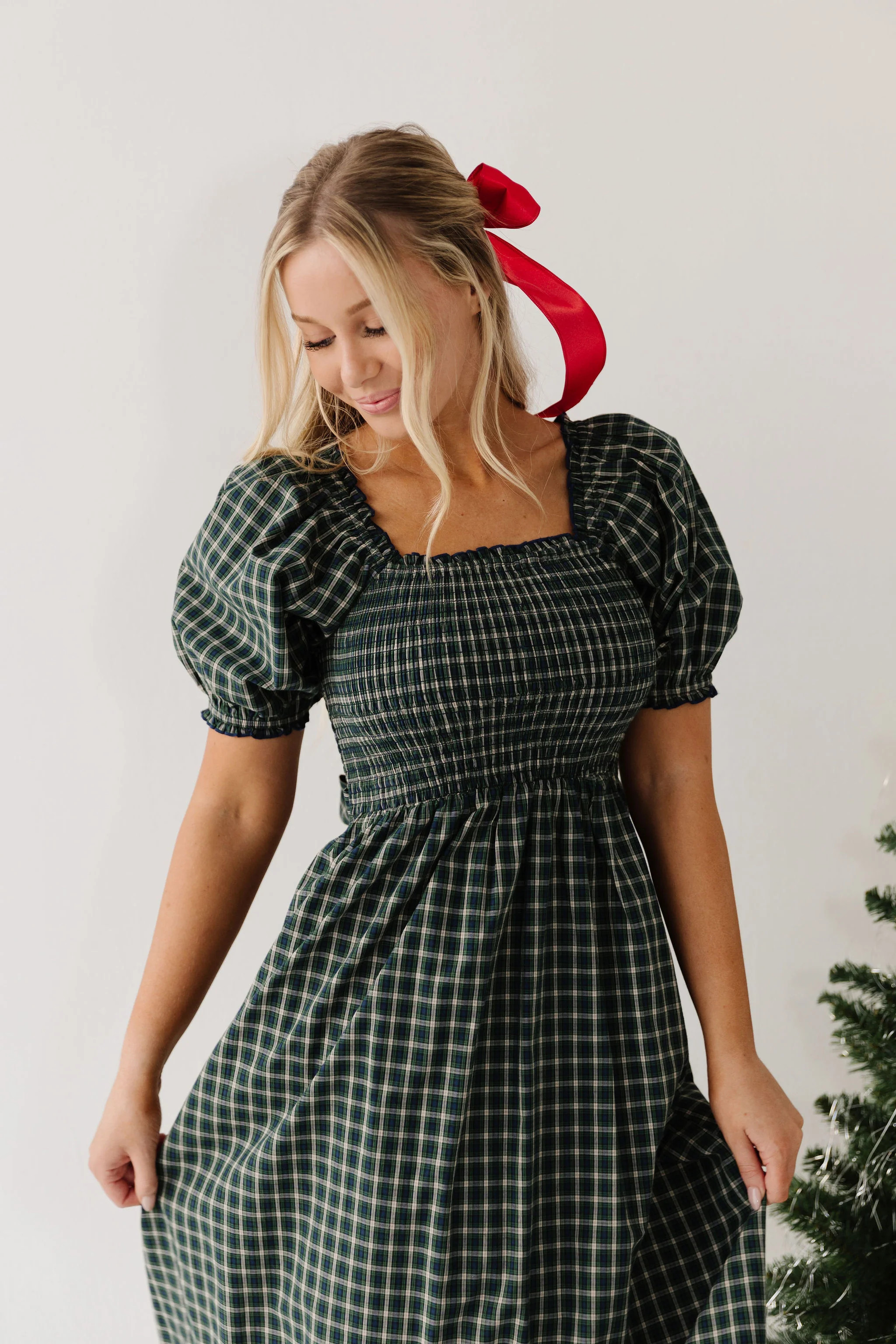 THE DARCI MARIE DRESS IN HUNTER BY PINK DESERT | Pink Desert