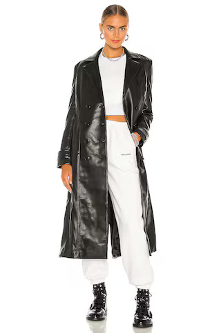 Vegan Leather Trench Coat
                    
                    Bardot | Revolve Clothing (Global)