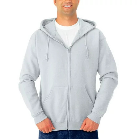 Jerzees Men s NuBlend Fleece Full Zip Hoodie Sweatshirts Sizes S-3XL | Walmart (US)
