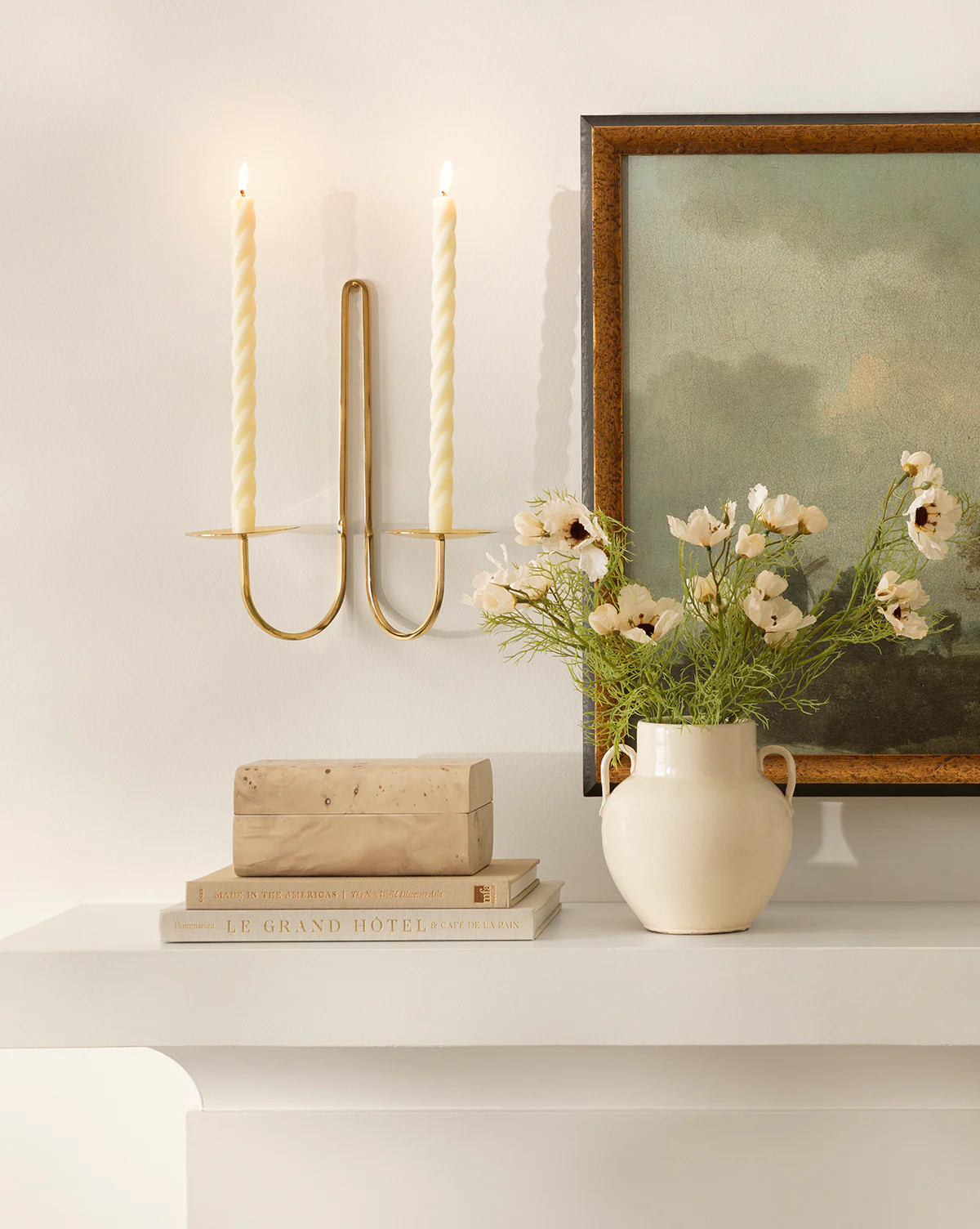 Brass Two Arm Candle Holder | McGee & Co. (US)