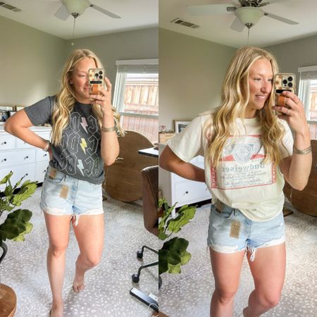 The cutest graphic t shirt for summer for only $13!! Such a steal! 🙌🏼

Wearing a M in the AC/DC tee and the Budweiser tee is a L. They are super soft and fit slightly oversized!

#LTKSeasonal #LTKstyletip #LTKfindsunder50