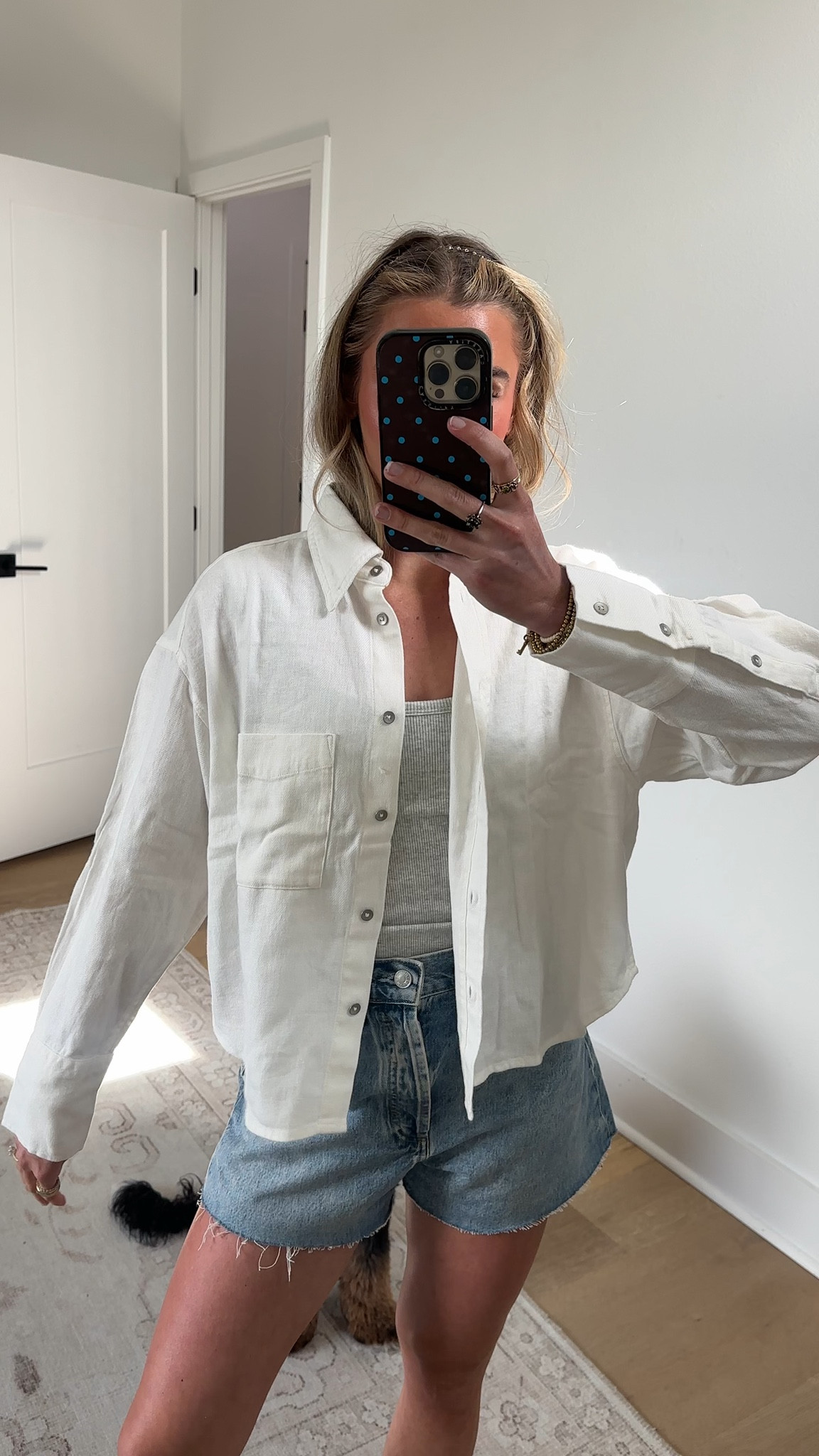 Gap size small. Our signature linen cotton that pairs a soft hand feel with airy-light texture. The effect — a naturally cool piece to wear on repeat.

#LTKootd #LTKSaleAlert #LTKSeasonal