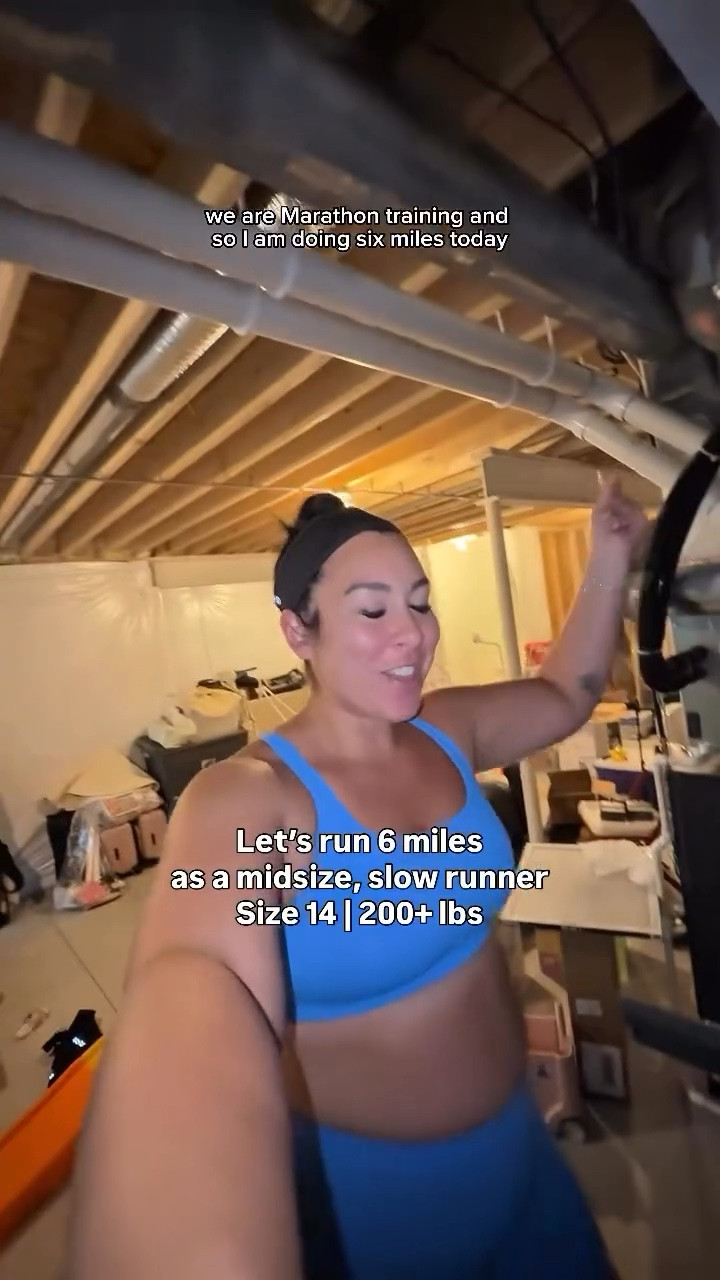 Let’s run 6 miles as a midsize, slow runner training for a marathon! Wearing a size 12 top and bottoms!
-
-
-
Running essentials, marathon training, running shoes, workout outfit, matching set

#LTKMidsize #LTKActive