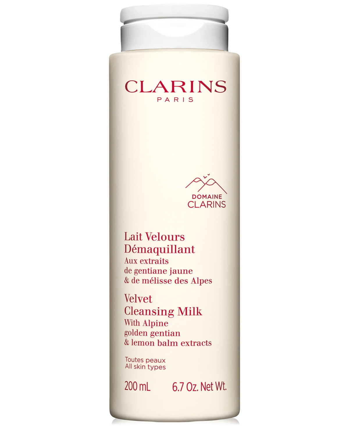 Clarins Velvet Cleansing Milk, 6.7 oz. | Macy's