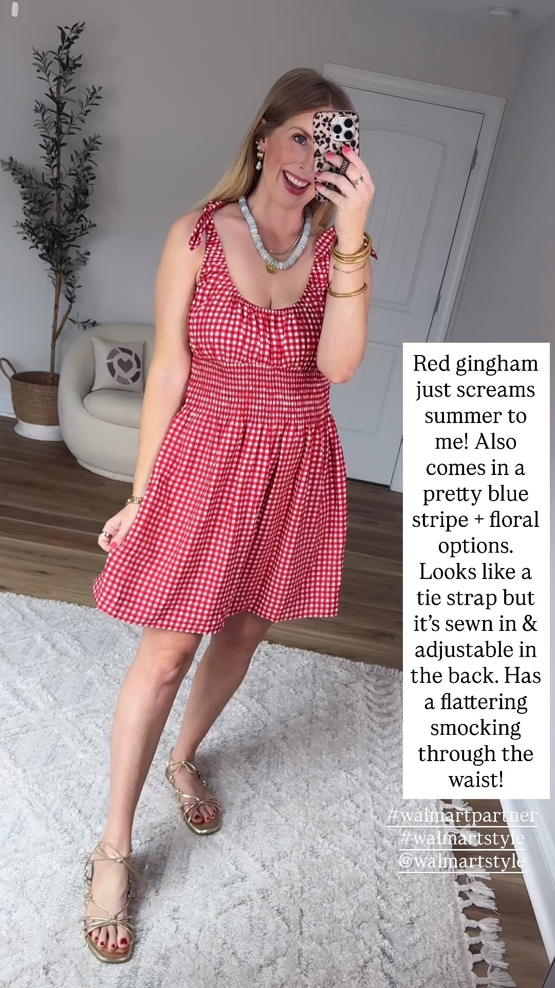 Weekend Walmart Wins try-on
Gingham smocked mini dress- medium 

#walmartpartner #walmartstyle @walmartstyle

#LTKmomlife #LTKootd