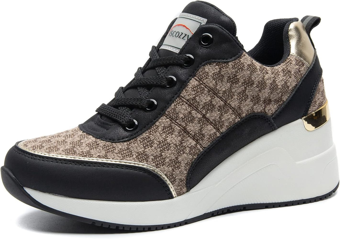 Viscozzy High Heel Wedge Sneakers for Women | Amazon (US)