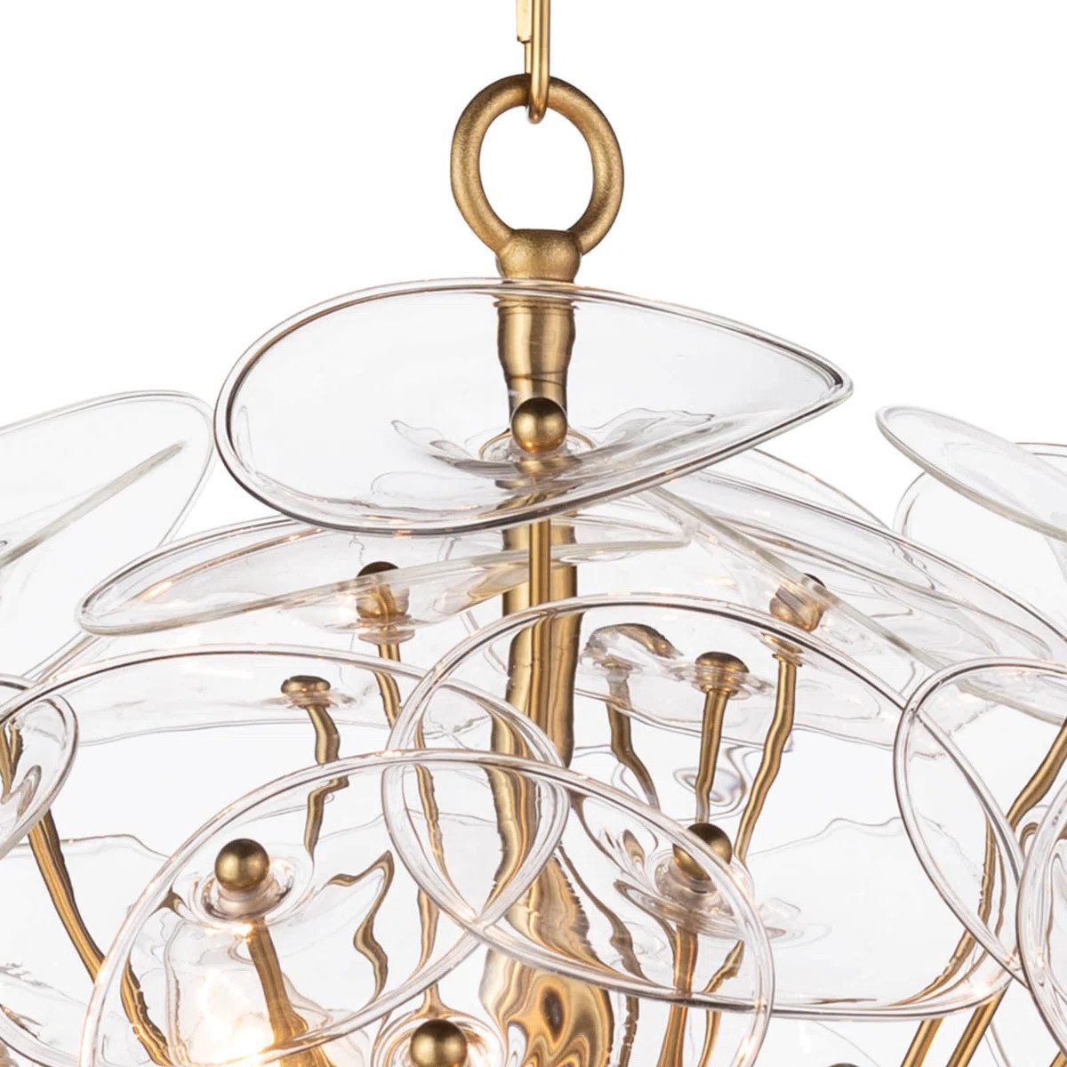 Poppy Glass Chandelier Small (Clear) | Wayfair North America