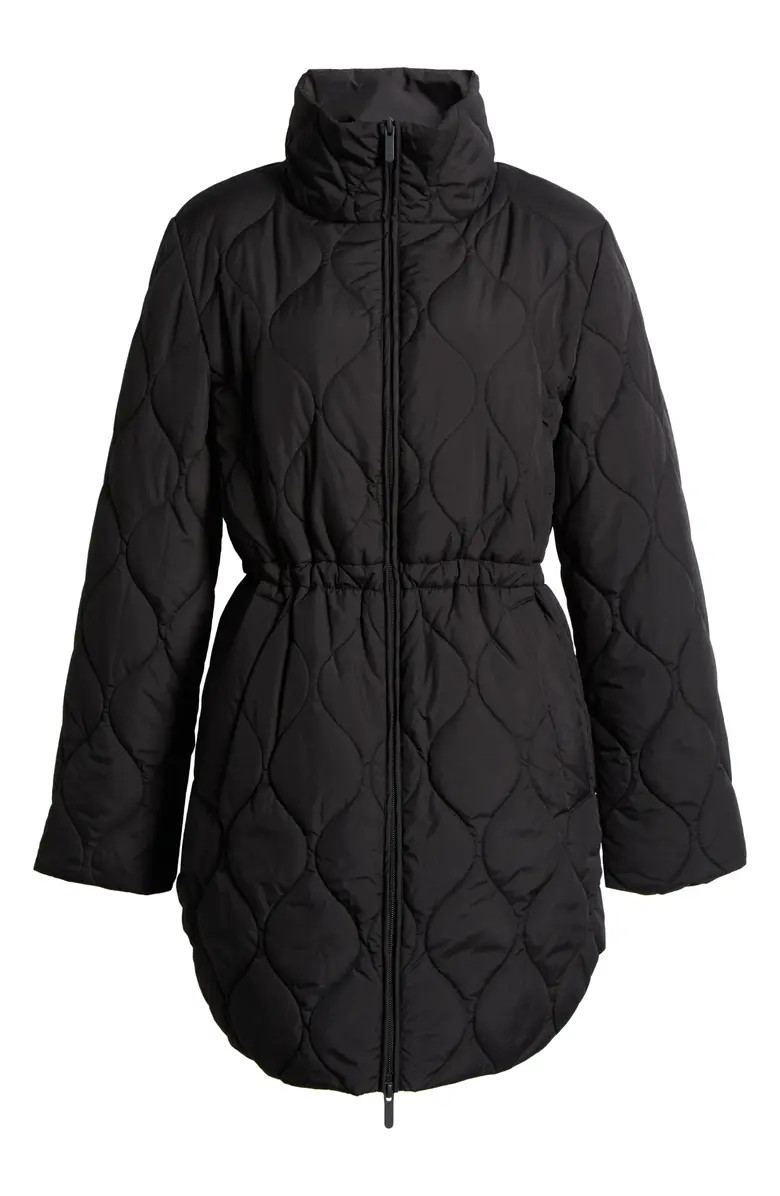 Skyline Longline Quilted Jacket | Nordstrom