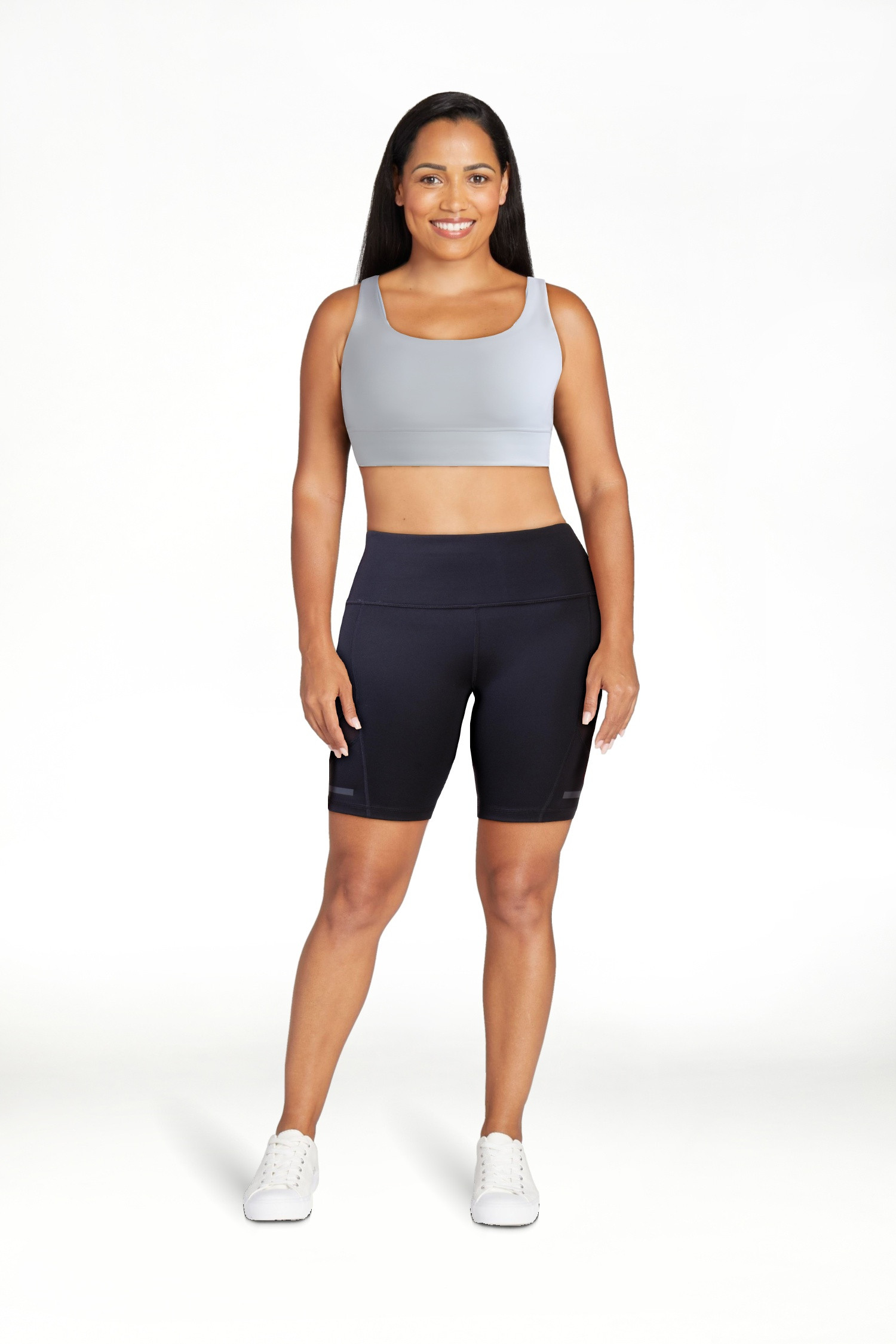 Avia Women's and Women's Plus Two-Strap High Impact Molded Cup Sports Bra, Sizes XS-4X | Walmart (US)