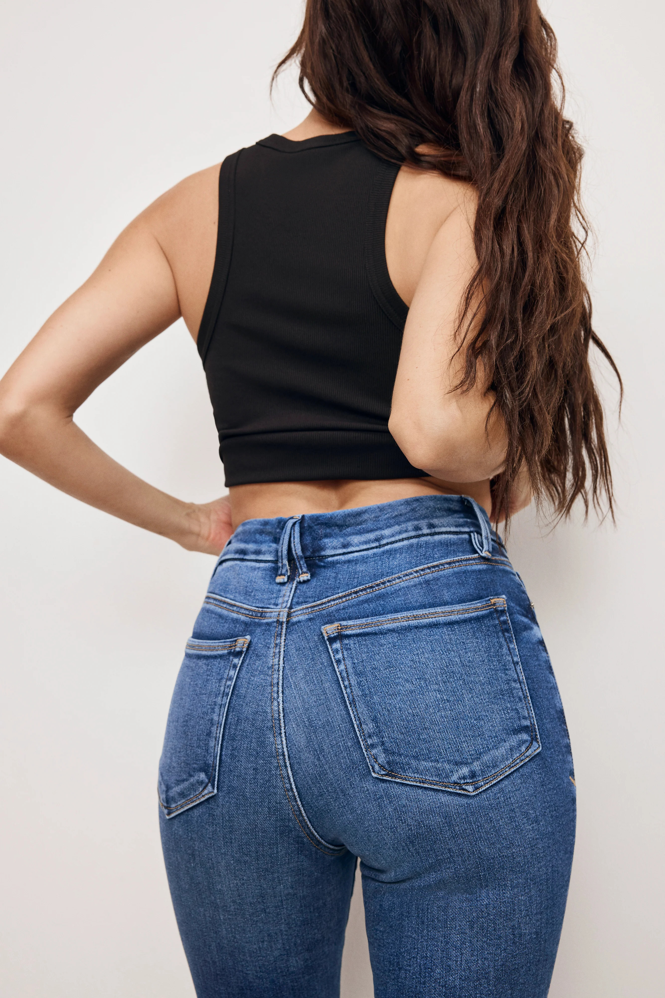 GOOD WAIST SKINNY COMPRESSION JEANS | INDIGO312 - GOOD AMERICAN | Good American