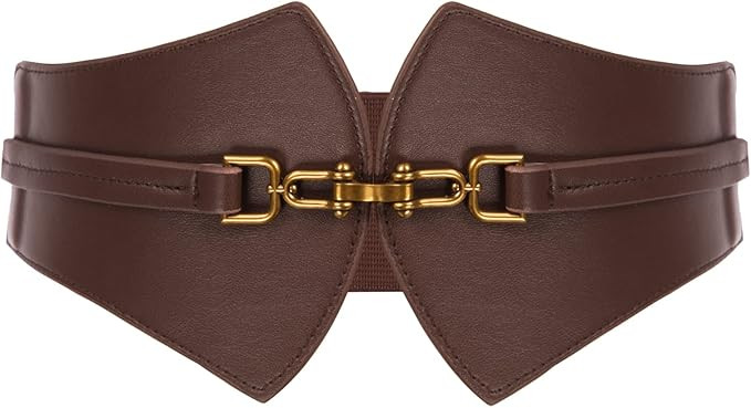 GRACE KARIN Women's Elastic Vintage Belt Retro Cinch Belts for Jeans Dress Pants | Amazon (US)