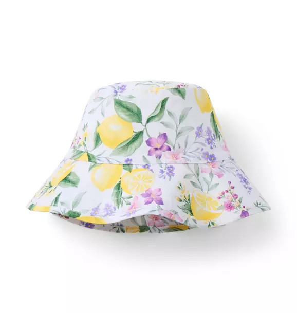 Lemon Floral Bucket Hat | Janie and Jack