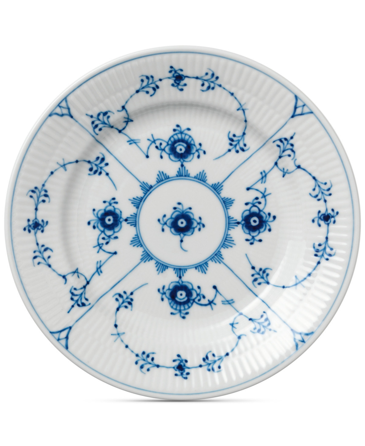 Royal Copenhagen Blue Fluted Plain Bread & Butter Plate - Multi | Macy's