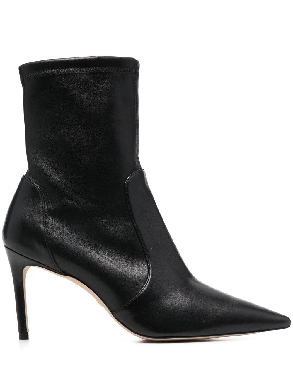 Stuart Weitzman Leather Stretch Bootie  - Farfetch | Farfetch Global