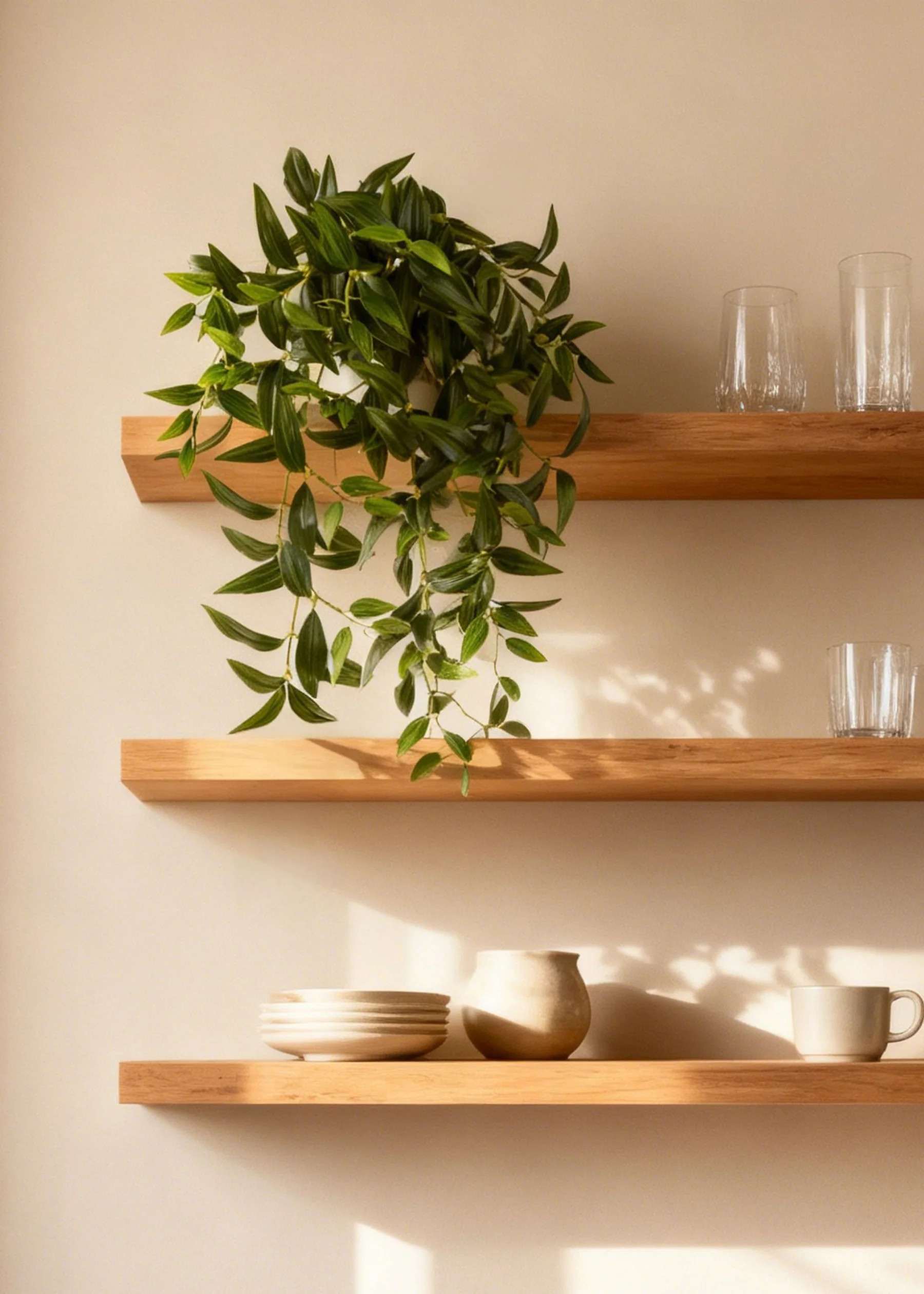 Artificial Hanging Ruscus Leaf Bush - 22" at Afloral | Afloral