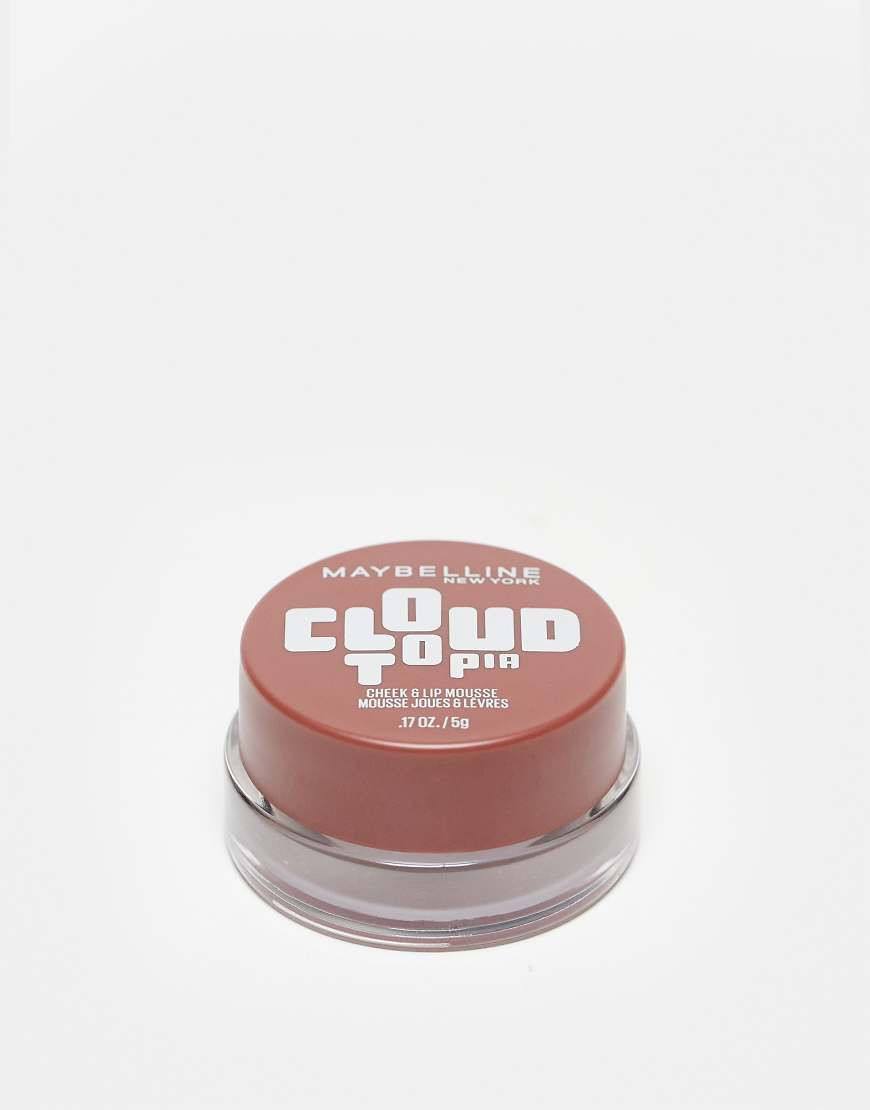 Maybelline Cloudtopia Blush Cheek & Lip Mousse- 12 Toasted Sky-Brown | ASOS (Global)