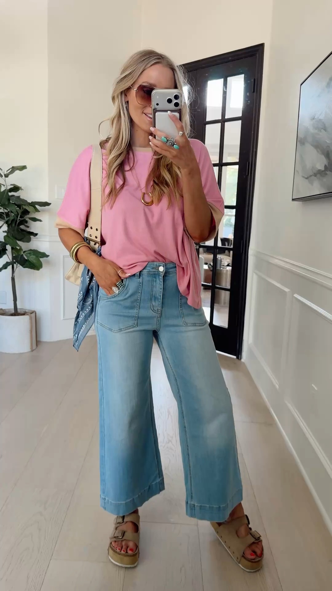 Both this top and the pants are very similar to pieces at Free People, but for a fraction of the price 🙌🏼  Plus, the jeans are currently on sale!

I’m wearing my tts in both (small / 4)

5’5” // 120 ish lbs

#LTKootd #LTKgrwm #LTKSaleAlert