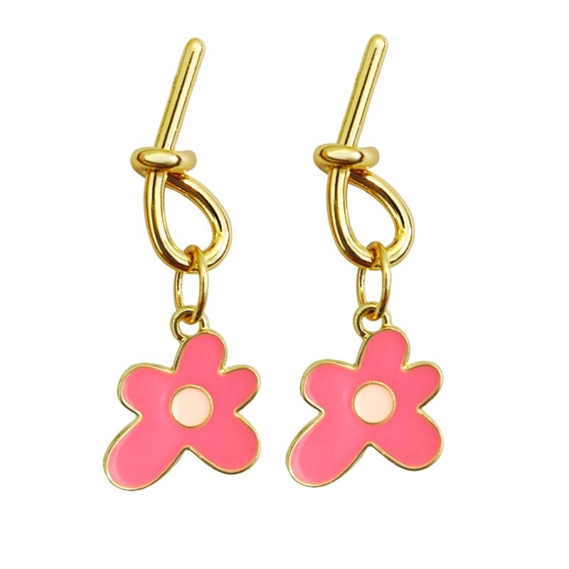 Carnival Earrings-Pink | Wolf and Badger (Global excl. US)