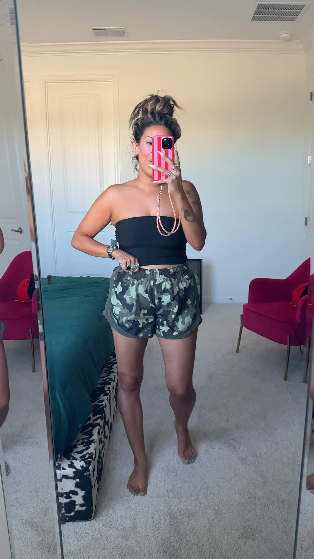 Nike women’s tempo dri fit shorts

My stats: 5’4” 150ish pounds, 36C, 31”waist, 41” hip, 8/10 pant

#LTKootd #LTKActive #LTKMidsize