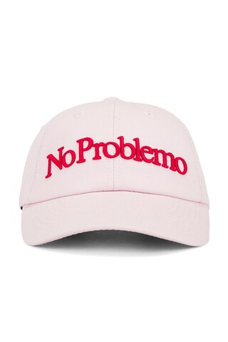 No Problemo No Problemo Cap in Pale Pink - Blush. Size all. | FWRD 