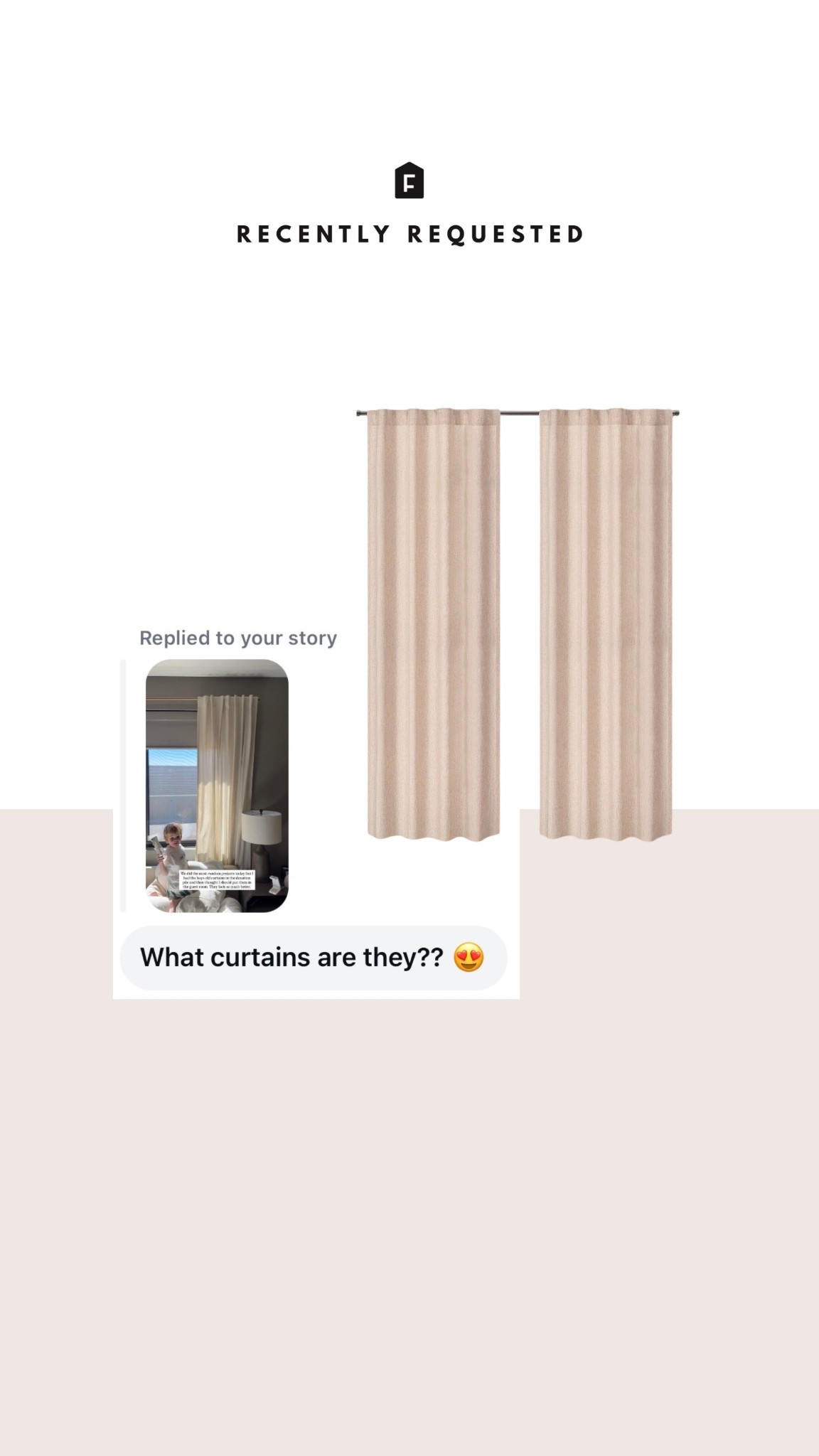 Curtains that were in the boys room that we added to the guest room. Love a good swap a roo.