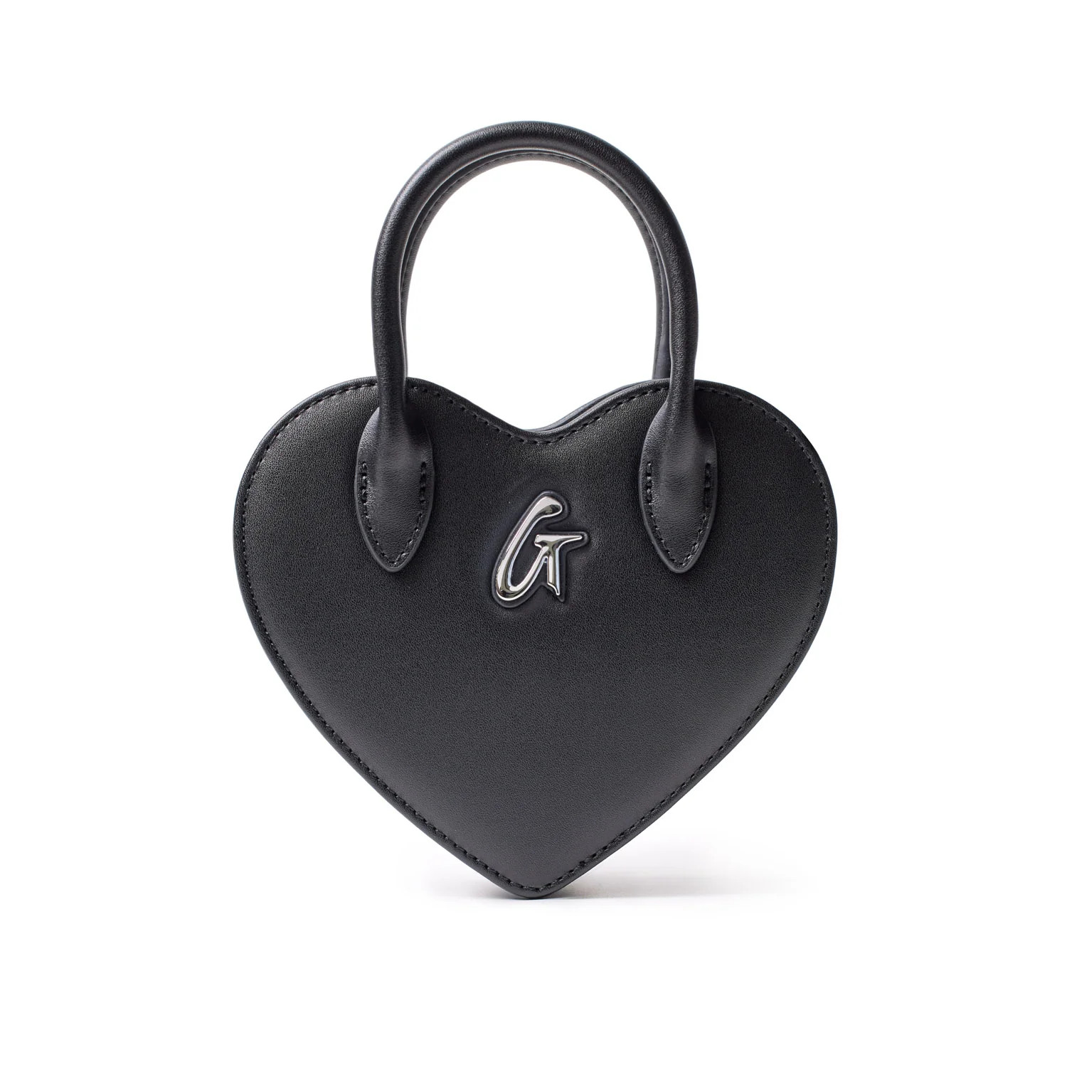 GLAM-AHOLIC MINI BLACK HEART BAG | Glam-Aholic Lifestyle