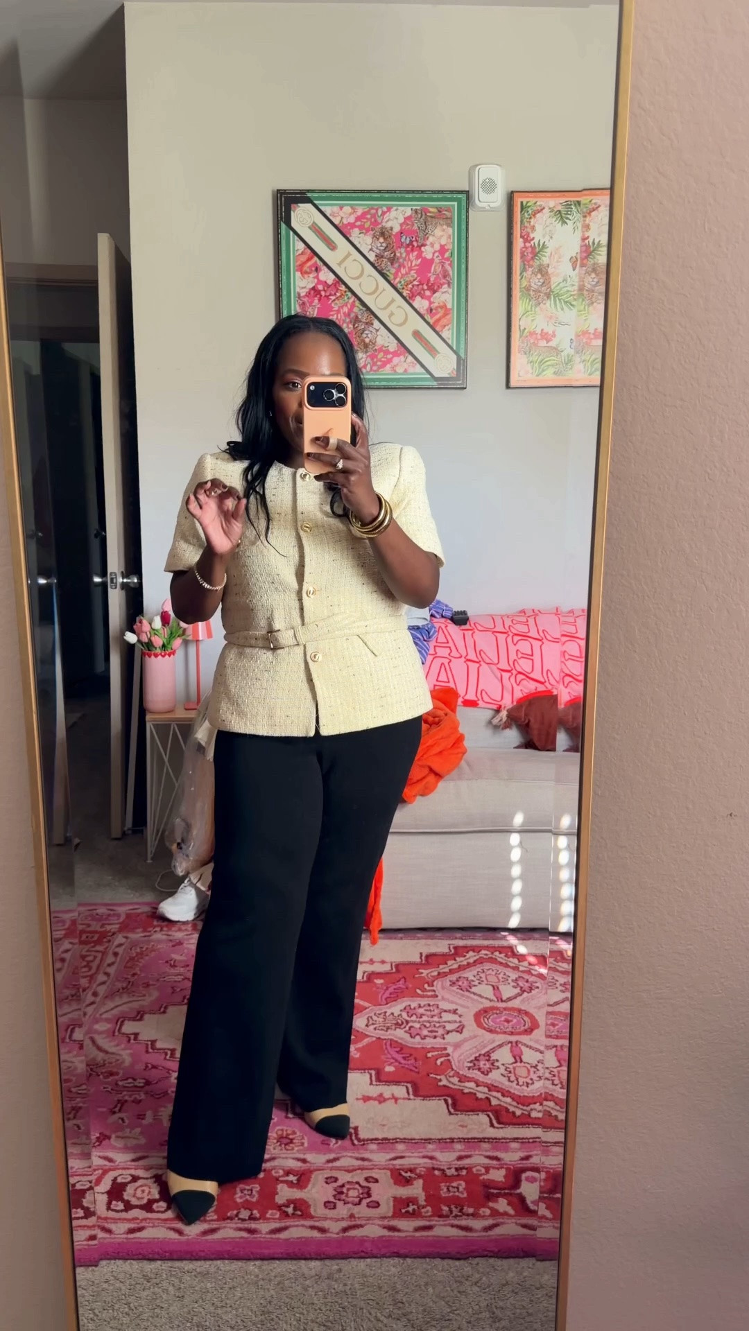 These sweater knit flare pants from Ann Taylor are on major sale for under $20! I’m wearing the large but ordered a medium since these are a little big on me.

#LTKootd #LTKSaleAlert #LTKWorkwear